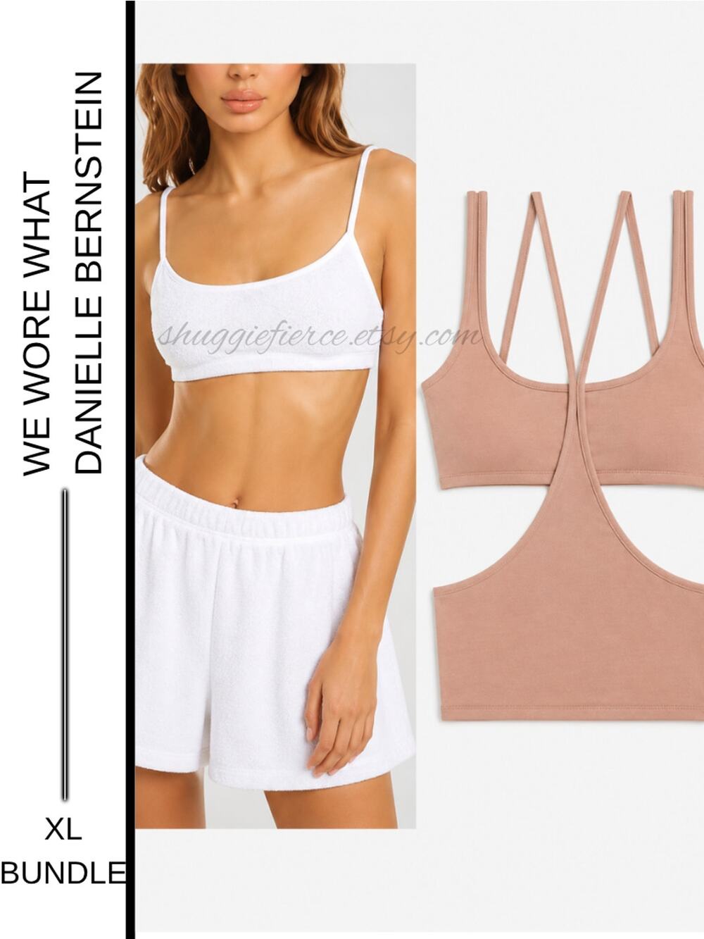 MSRP $98✨We Wore What & Danielle Bernstein 2-Piece Bundle Size XL | Rayon/Terry✨